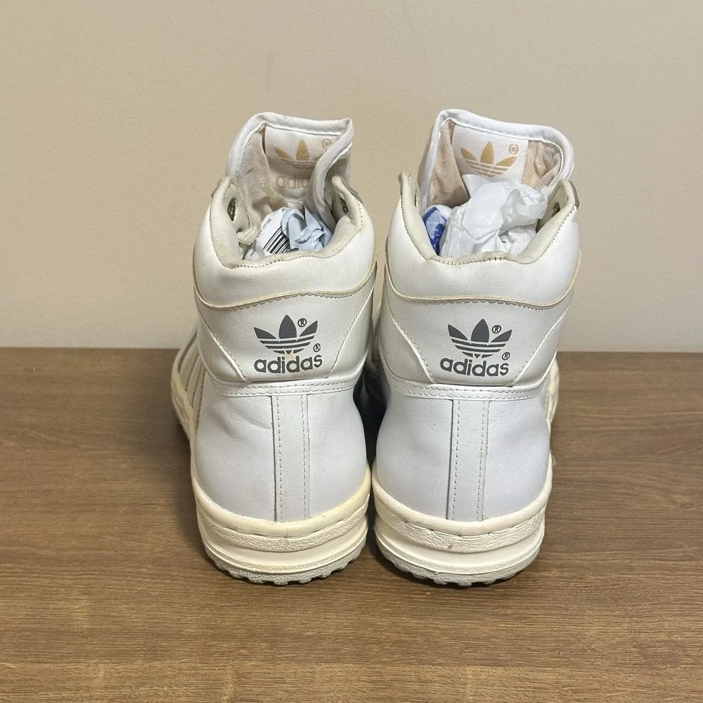 Vintage Adidas Tourney High Men's 7 Made‎ In France Sneakers Unworn 1980's NWOB